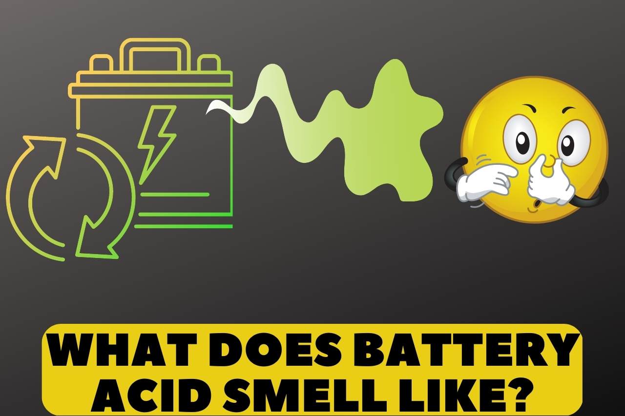 what does battery acid smell like