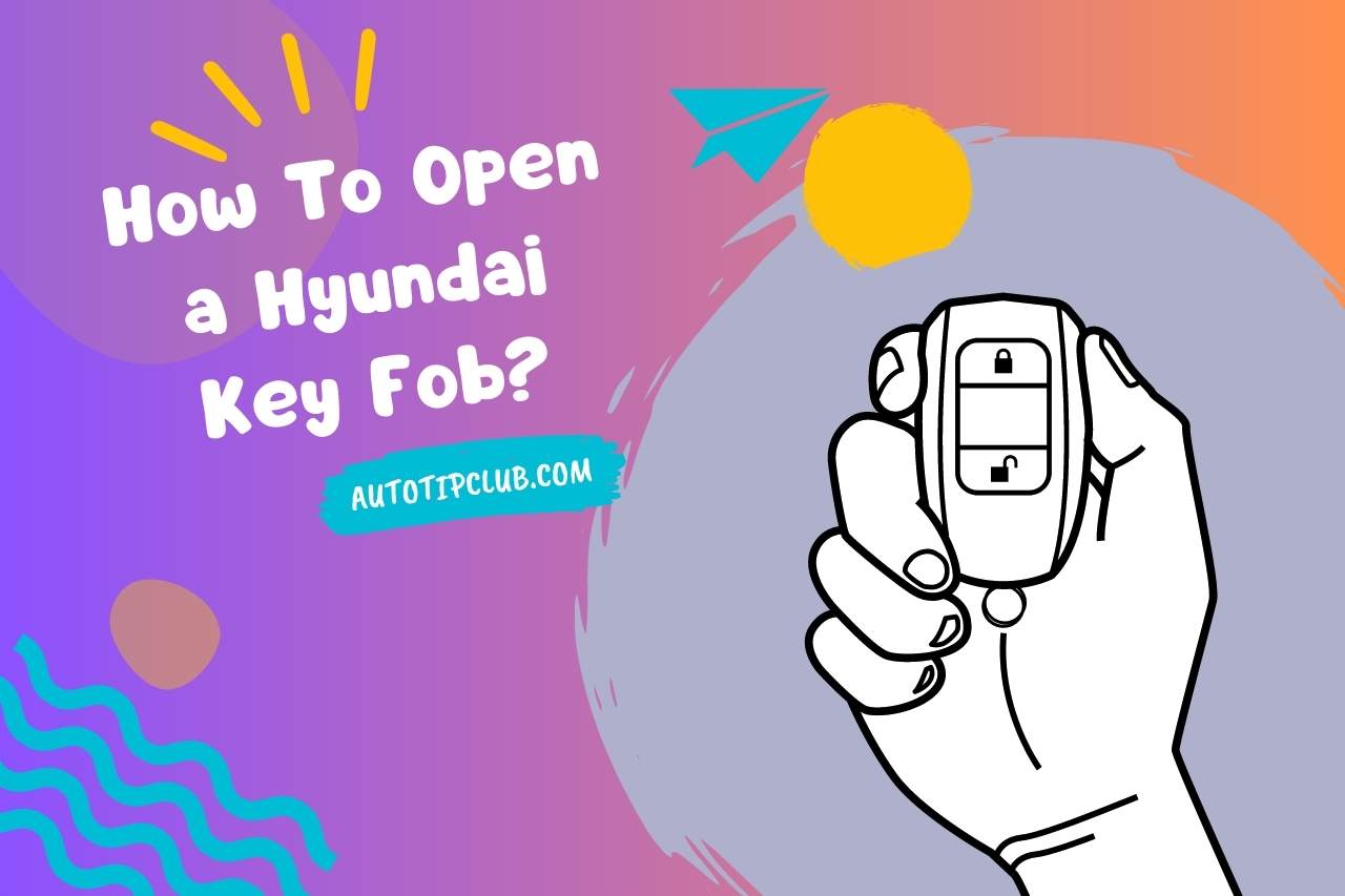 how to open a hyundai key fob