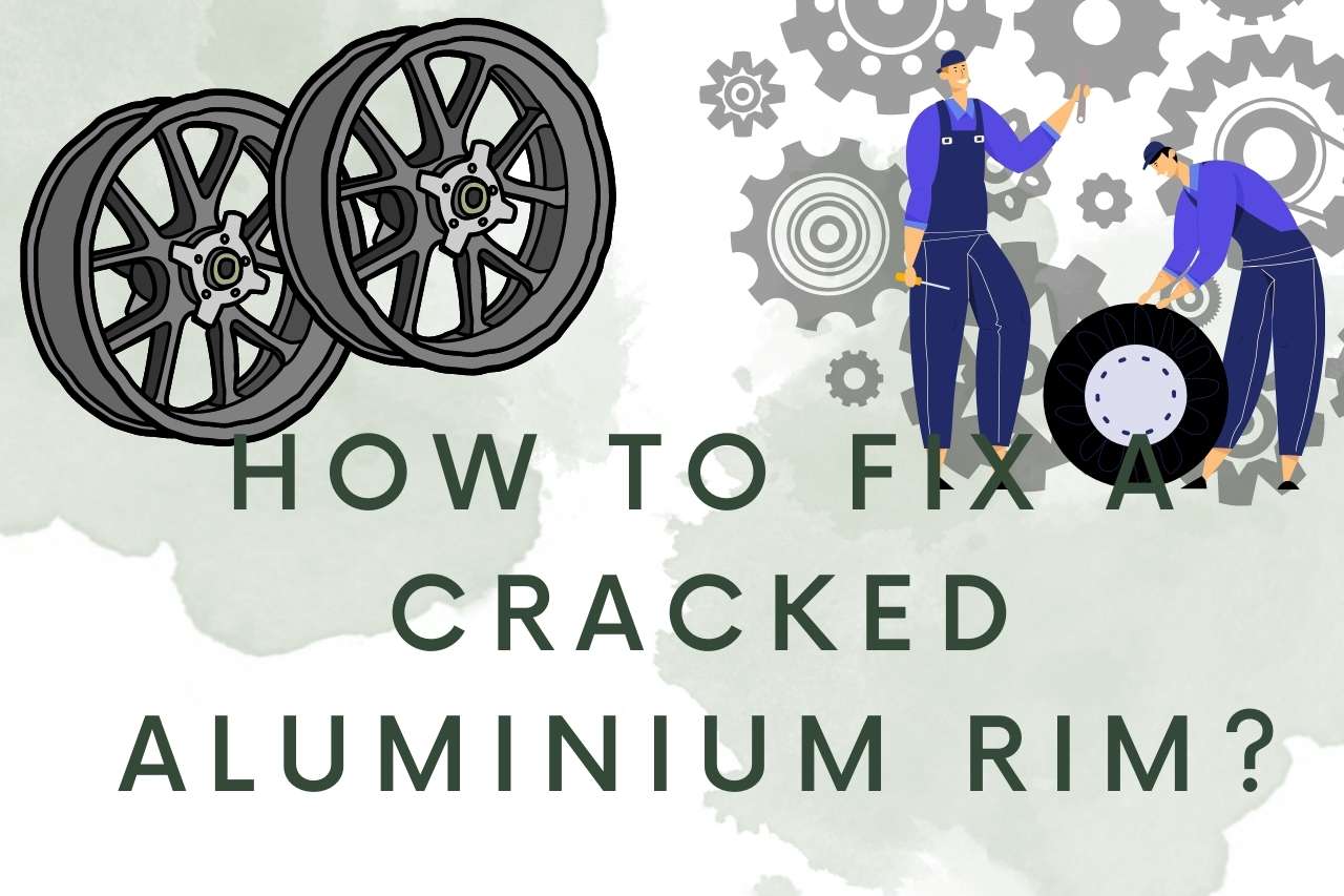 how to fix a cracked aluminum rim