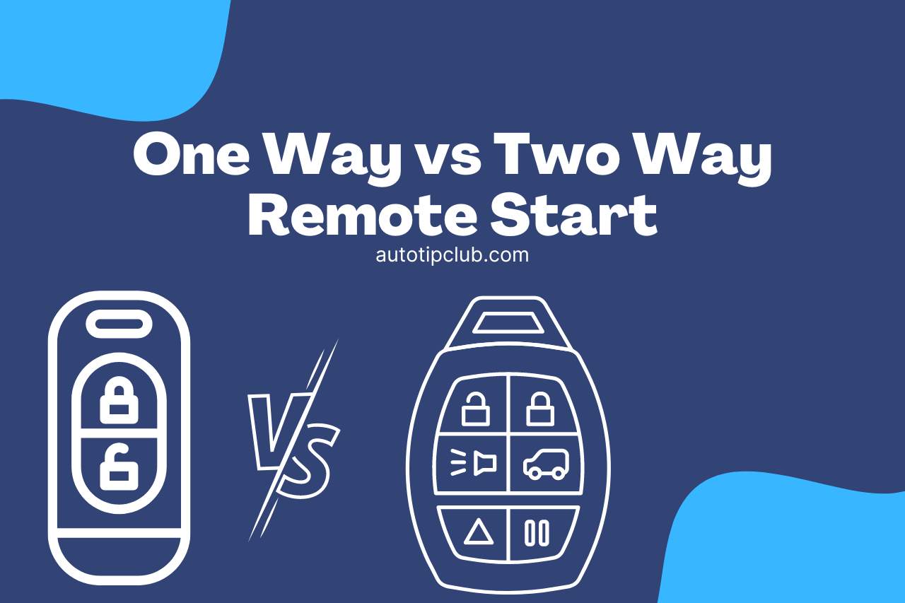 one way vs two way remote start